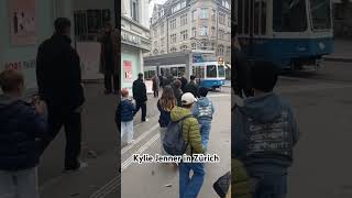 Was sucht Kylie Jenner in Zürich kyliejenner zurich travisscott [upl. by Teodoor]