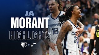 Ja Morant Highlights vs Utah Jazz [upl. by Rambert]