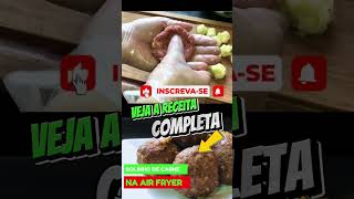 Bolinho de carne na AIRFRYER [upl. by Tamah]