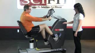 SCIFIT Recumbent Bikes  ISO1000R amp ISO7000R [upl. by Alfonzo]