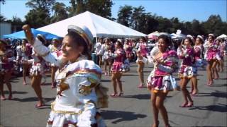 Caporales San Simon VA USA Pan American Festival 2012 [upl. by Ahrat580]