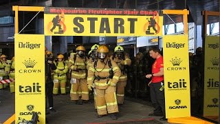 Melbourne Firefighter Stair Climb 2015  GoPro Her [upl. by Yendys]