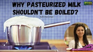 Do we Need to Boil Pasteurised Milk   What will happen if you boil Pasteurised Milk [upl. by Ntsuj]