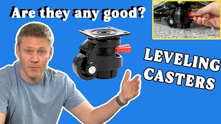 Are These Gamechanging Retractable Leveling Casters Worth The Hype [upl. by Ahsilad]