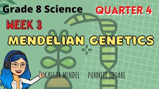 MENDELIAN GENETICS  Grade 8 Science Quarter 4 Week 3 [upl. by Lilaj]