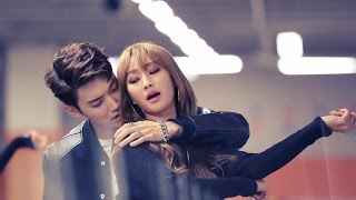 Dance Practice 효린Hyolyn X 주영Jooyoung  지워Erase 주차장 안무영상 [upl. by Balas975]