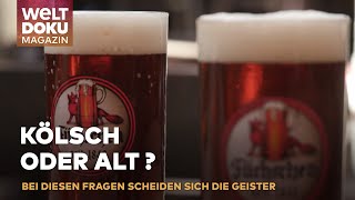 KÖLN VS DÜSSELDORF  KÖLSCH VS ALT Die ewige BierRivalität am Rheinufer  WELT DOKU Magazin [upl. by Onavlis]