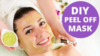 5 DIY Peel Off Masks to Try at Home for Healthy Looking Skin [upl. by Daven]