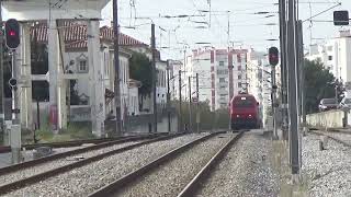 CP 5617 com comboio Vintage do Tejo Nº13841 [upl. by Diba]