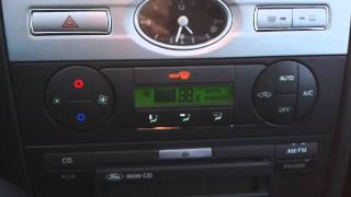 Mondeo mk3 climatronic test [upl. by Adnamahs102]