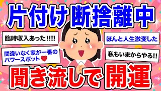 【有益】断捨離中に聞き流し★片付けや断捨離で運気が上がった人の体験談【ガルちゃん】 [upl. by Rahel]