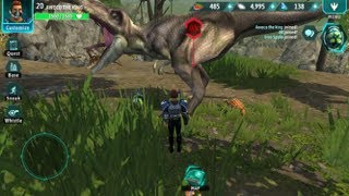 Taming and Evolving T rex in Dino Tamers Taming Evolving [upl. by Lodie430]