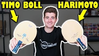 Timo Boll ALC vs Harimoto ALC [upl. by Ynetsed]