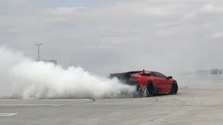 BURNOUTS Murcielago LP640 Lamborghini by Edmond Mondi [upl. by Yruok963]