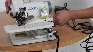 Axis 5001 Portable Blind Stitch Hemming Machines Alterations Hem Pants [upl. by Hiltner]