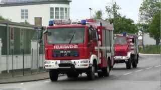 LF 2020 FF Schriesheim  TLF 818 FF Altenbach  LF 1612 FF Neckarhausen [upl. by Norat]