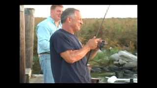 Fishing the Dam Near PointeAuxChene Marina [upl. by Jankey]