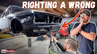 Building a custom “Euroquot spec front valence for an E28 M5  BMW [upl. by Trixie460]