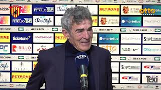 BENEVENTOCASERTANA il commento nel post partita di mister Gaetano Auteri [upl. by Aile509]