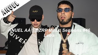 Así es el caserío Así es mi caserío ANUEL AA  BZRP Music Sessions Letra [upl. by Ahseinod218]