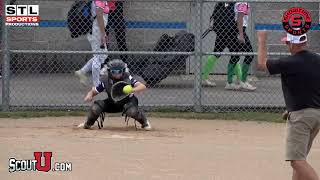 Alexis Ouellette softball skills video  ScoutU [upl. by Chickie723]