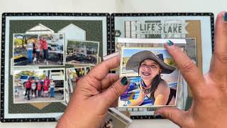 25 Photos On One Layout Lake Life Workshop Kit by Stampin’ Up [upl. by Ellesig]