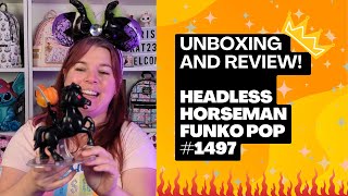 Headless horseman Funko Pop unboxing Disney Adventures of Ichabod and Mr Toad 🐸 [upl. by Marola276]