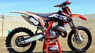 Project 2015 KTM 150 SX 2 stroke  Motocross Action Magazine [upl. by Ruthi]