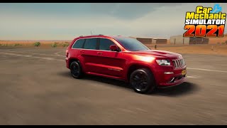 2012 Jeep Grand Cherokee SRT8 Restoration  Car Mechanic Sim 2021 [upl. by Etteyniv]