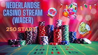 NEDERLANDSE CASINOSTREAM 250 euro start wager [upl. by Browne205]