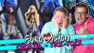 Croatia Eurovision 2021  Albina  TickTock  ESC REACTION VIDEO [upl. by Wilhide481]