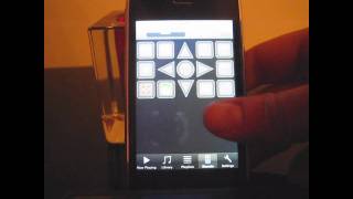 Using an iPhone to control Windows Media Center [upl. by Acirahs]