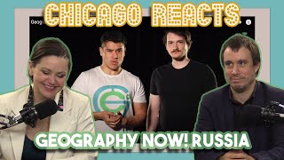 Geography Now RUSSIA  Chicago Crew Reacts [upl. by Idden808]