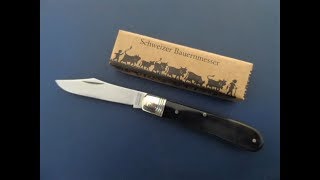 Klötzli Swiss Farmers Knife Bauernmesser [upl. by Nishi]