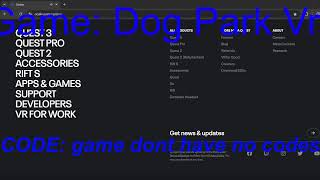 🔴VR Moderator stream in Dog park VR more games QampA 🔴 [upl. by Attelrahc]