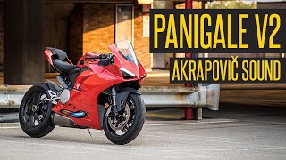 2020 Ducati Panigale V2 With Full Titanium Akrapovič System Startup Sounds 4500 Option [upl. by Braunstein150]