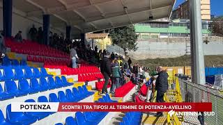 10 NOVEMBRE 2024 POTENZA SCONTRI TRA TIFOSI AL TERMINE DI POTENZA AVELLINO [upl. by Erika51]