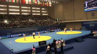 Day 2 matches  morning part 1  2024 China Baoding Invitational World Shuai Jiao Games [upl. by Inajna]