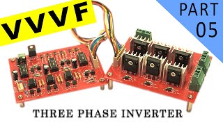 Three Phase Inverter using Arduino for Variable Voltage Variable Frequency VVVF Drive  Part05 [upl. by Eustacia]