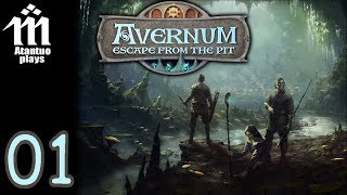 Lets Play Avernum  01  Escape from the Pit blind [upl. by Euqinemod]