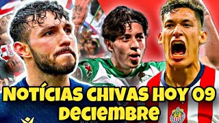 Chivas HOY 9 de diciembre Chiquete Orozco Jordan Carrillo Antonio Portales y pretemporada [upl. by Corwun]