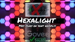 HexaLightLes Meilleurs Panneaux RGBIC Govee  Nanoleaf en Sueur 🥵 [upl. by Evol]