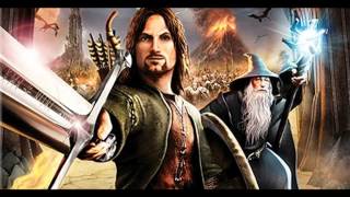 Lord of the Rings Aragorns Quest Music Rivendell Ford of Bruinen Battle [upl. by Mita677]