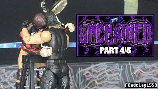 LADDER MATCH  No Limits Wrestling Unchained 45 WWE Figures Stop Motion [upl. by Israeli]