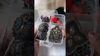 Purono organiser ta ki korlam🤷🏻‍♀️ earringshaul unboxing asmr ytshorts [upl. by Yllatan]