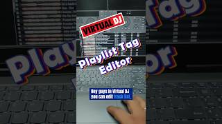 Tag Editor in Virtual DJ Software Tutorial virtualdjtutorial tag edit [upl. by Alra979]