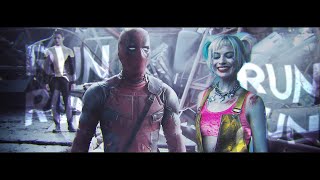 harley quinndeadpool  run [upl. by Patt]