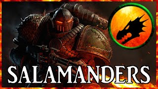 SALAMANDERS  Anvils of War  Warhammer 40k Lore [upl. by Enidualc]