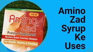 Amino ZadAmino acid Syrup ko Protein k liye kaise or kab use Karna chahieBody ko amino Zad Syrup [upl. by Eelyak]