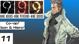 TAKING ONE FOR THE TEAM  Lets Play Zero Escape 9 Hours 9 Persons 9 Doors  11 [upl. by Neuburger]